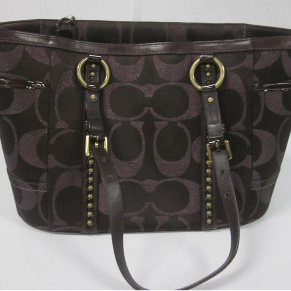 Coach Monogram Purse - Picture 1 of 4